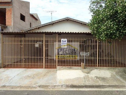 Casa Residencial À Venda, Jardim Carmen Cristina, Hortolândia. - Ca0753