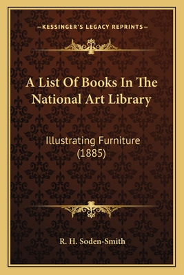 Libro A List Of Books In The National Art Library: Illust...