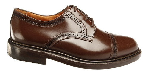 Zapato Bostoniano Hombre Mónaco Original Goodyear Welt  Cafe