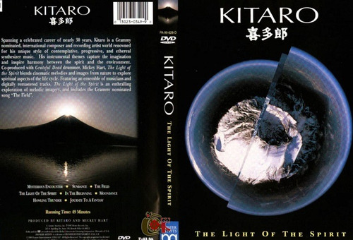 Dvd Kitaro - The Light Of The Spirit - La Luz Del Espíritu