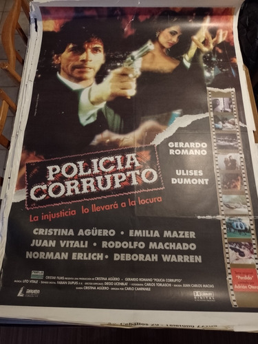 Policía Corrupto Póster La Plata