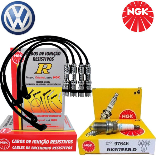 Cabo De Velas Saveiro G3 G4 1.6 Ap 2005 A 2009 Original Ngk