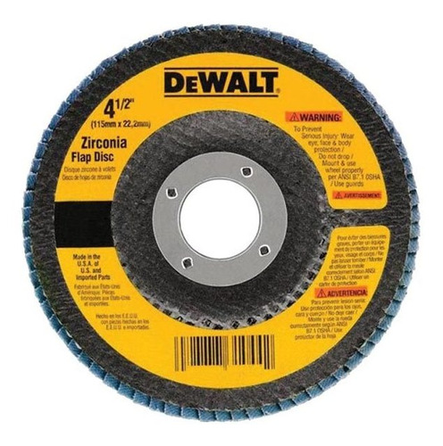 10 Disco Flap Dewalt 4.1/2 X 40 -8307 - T-72223