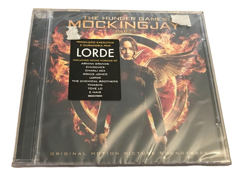 Cd The Hunger Games Mockingjay Part 1 Lorde 1a Tiragem Novo