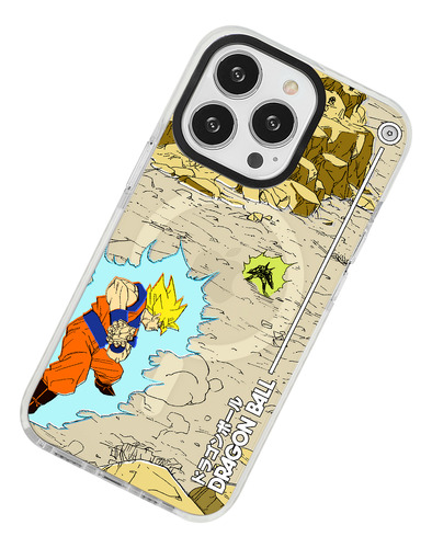 Funda Para iPhone Magsafe Dragon Ball Z Goku Cell Antigolpes