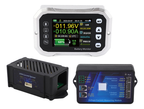 Monitor De Batería Inteligente, Pantalla Digital Programable