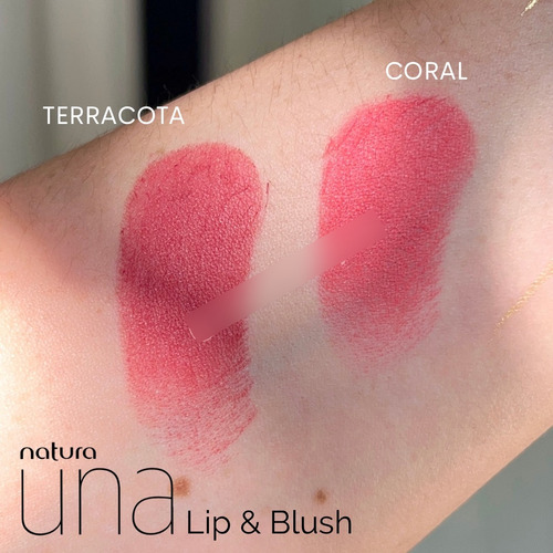 Natura Una Lip & Blush Rubor En Crema Terracota