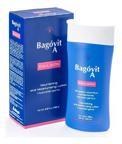 Bagovit A Emulsión Nutritiva Humectante X 120 Grs