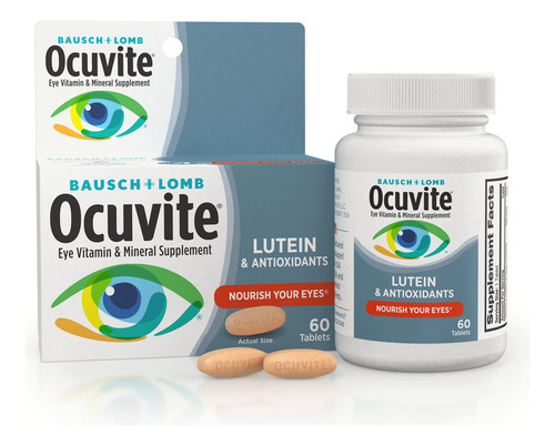 Suplemento Vitamínico Y Mineral Para Ojos Ocuvite, De Bausc