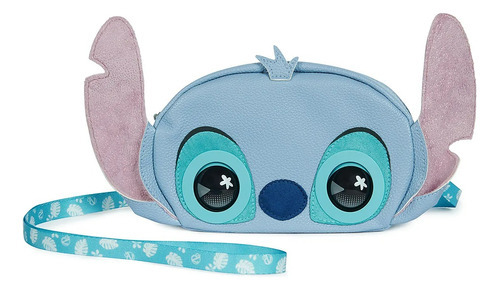 Bolsa Interativa Purse Pets Little Stitch - Sunny 3409 Cor Azul-turquesa