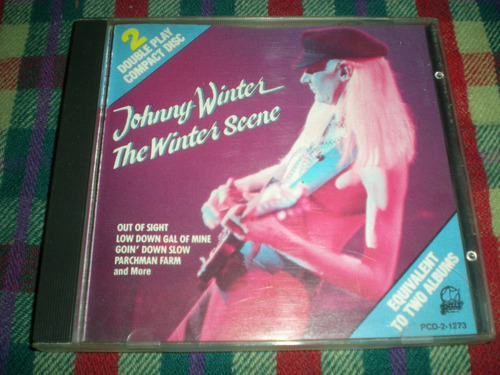 Johnny Winter / The Winter Scene Sello Pait Usa I4