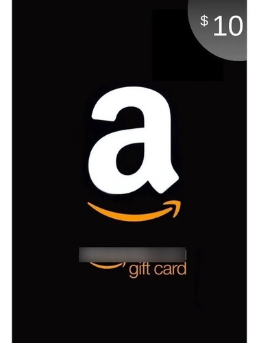 Imagen 5 de 5 de Gift Card Tarjeta Regalo Amazon Artículos Físico/digital $10