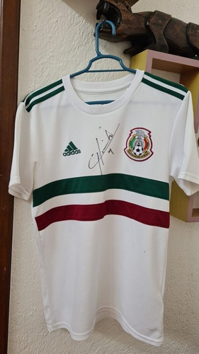 Jersey México adidas, Firmada Por Chicharito 