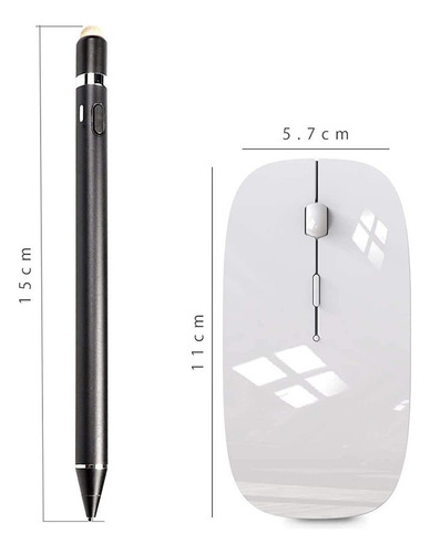 Ratón Inalámbrico Para Macbook Pro, Mac, Windows, Bluetooth,