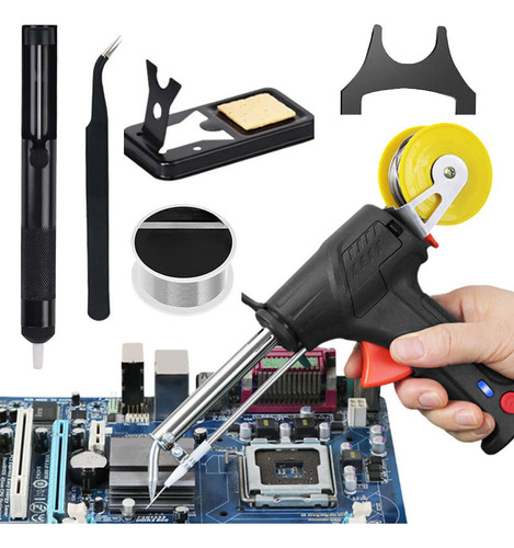 Set De Soldador Multifunción Y Pistola De Soldar 110v
