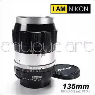 A64 Lente Nikon Ai Nikkor-q 135mm Tele Manual Full Frame Fx