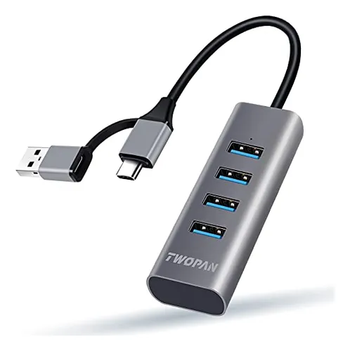 comprar Hub Usb A Usb Twopan Y Hub Usb C T1-ac, Usb C A Usb 3.0 Hi