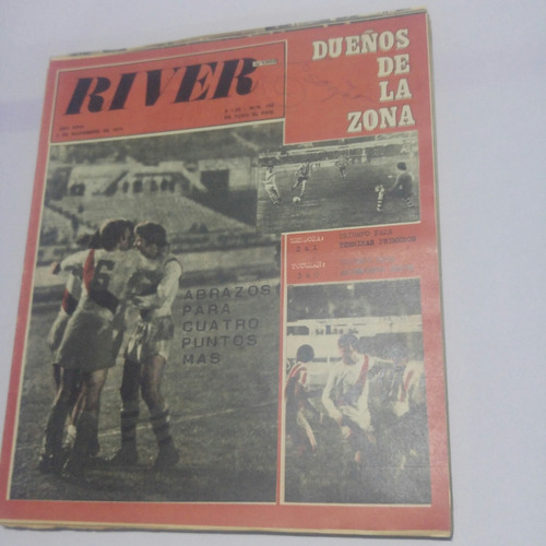 Revista River 1352 River Vs Gye Mendoza San Martin Tucuman