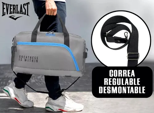 Bolso De Viaje Urbano Deportivo Gym Hombre Mujer Reforzado