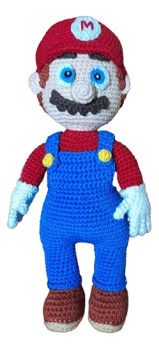 Muñecos Amigurumis Mario Bros + Cajita C/u