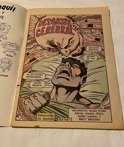 Cómic Trilogía De Brainiac, Editorial Vid, 1992 (Usado)