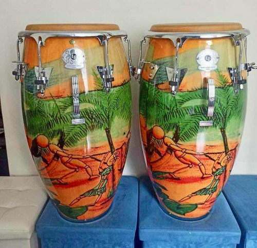 Congas Lp Modelo Richie Garcia Como Nuevas 1000$