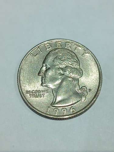 Moneda Quarter Dollar De 1996