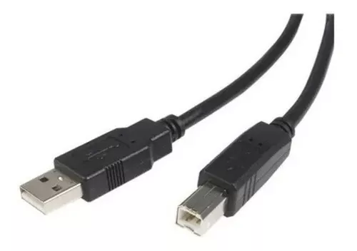 Cable De Impresora Usb A/b 1.8 Mts Multifunción Universal