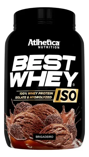 Whey Protein Iso Atlhetica Brigadeiro 900g Suplemento Pó