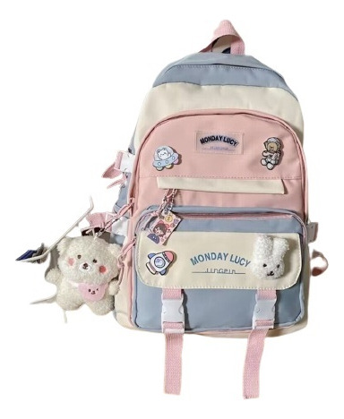 Juego Combinado De 5 Mochilas Kawaii Cute