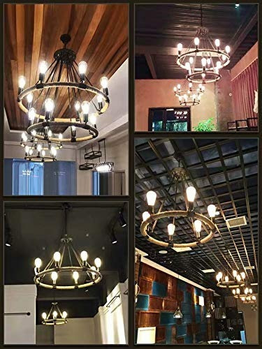 Imagen 4 de 5 de Bombillo Vintage Pera Tipo Edison 5w Filamento Led