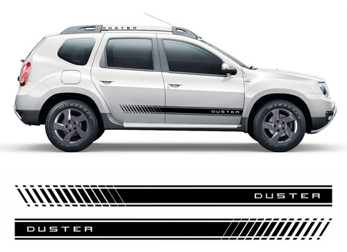 Adesivo Renault Duster Faixa Lateral Personalizado Dstr20