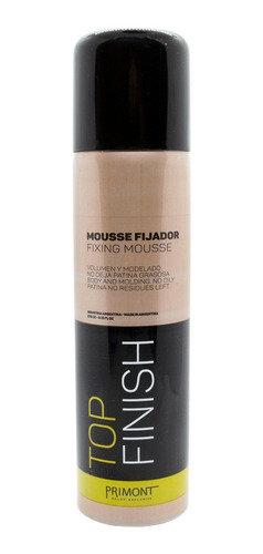 Primont Top Finish Mousse Fijador Volumen Modelado 270cc