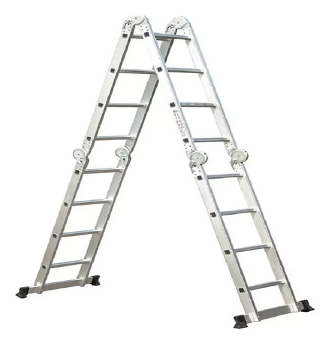 Escalera Andamio Equus De Aluminio Multifunción 4.7m G P