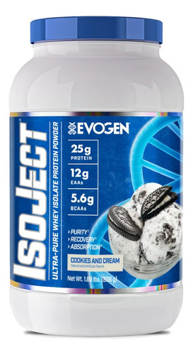 Isoject Aislada Filtrada Al Frio 2lbs. - Evogen Nutrition