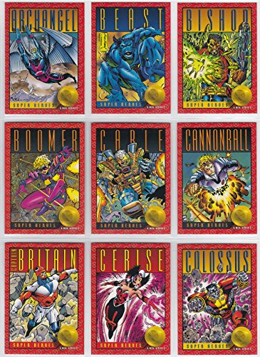 1993 X-men Series Ii Juego Básico De 100 Tarjetas Nm - M Mar