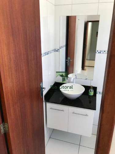 Rio Litoral Imóveis Oferece Para Venda, Excelente Casa Duplex No Bairro Jardim Marileia Em Rio Das Ostras! - Ca1157
