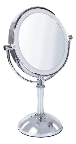 Espejo De Maquillaje Iluminado Monmed Con Aumento - Espejo D