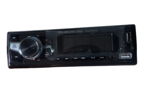 Radio Para Auto Con Bluetooth Con Usb Y Lector De Tarjeta Sd