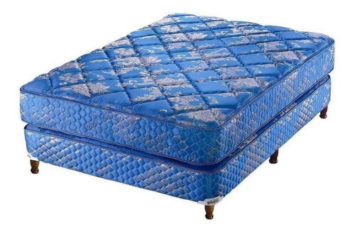 Sommier Piero Continental 1 plaza 190x100cm azul