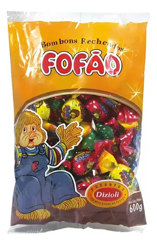 Bombom Fofão Dadinho 600g | MercadoLivre