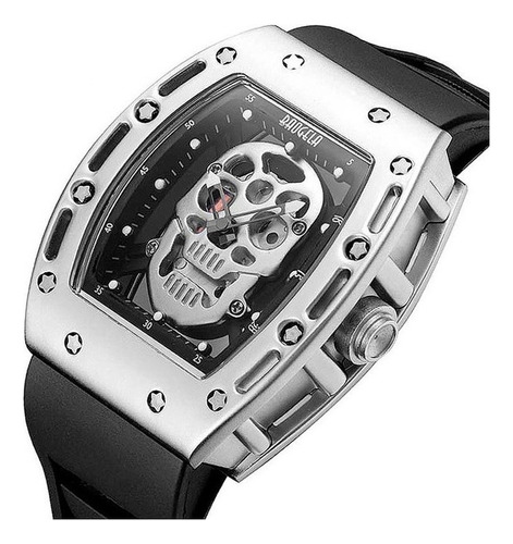 Relojes Baogela De Cuarzo Luminosos Con Forma De Calavera Pa