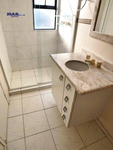 Imagem 14 de 24 de Apartamento À Venda No Guarujá, Na Praia De Pitangueiras, Próximo Da Praia, 02 Vagas De Garagem, Lazer. - Ap10996