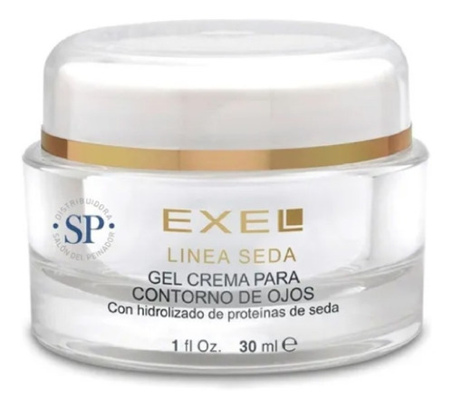 Imagen 1 de 1 de Crema Facial Exel Gel Cream Contorno De Ojos Linea Seda 30ml