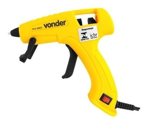 Imagem 2 de 10 de Pistola Cola Quente Profissional 20w Bivolt 8mm 18 Bastões