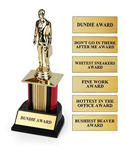 Imagen 1 de 7 de Toynk/just Funky The Office Dundie Award Réplica Del Trofeo