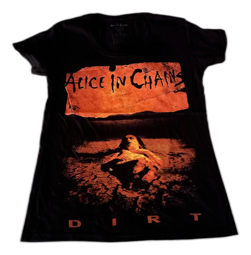 Alice In Chains Dirt Polera Mujer Talla M Blackside