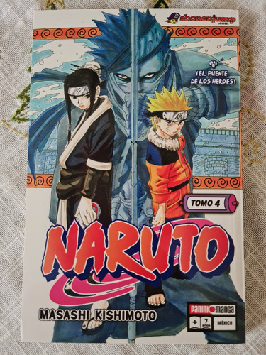 Manga Naruto #4 - Masashi Kishimoto