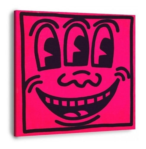 Cuadro Arte Moderno Keith Haring Pop Art Canvas Varios Mod