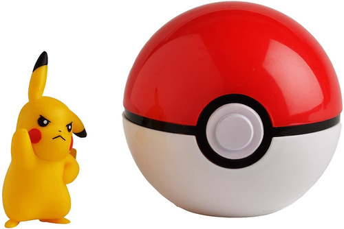 Pokémon Clip N Go  Pikachu Y Poke Ball